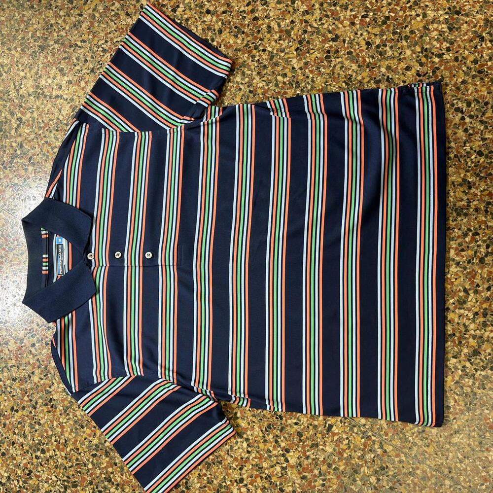 Patterned Polo Preowned Medium Shirt - image 2